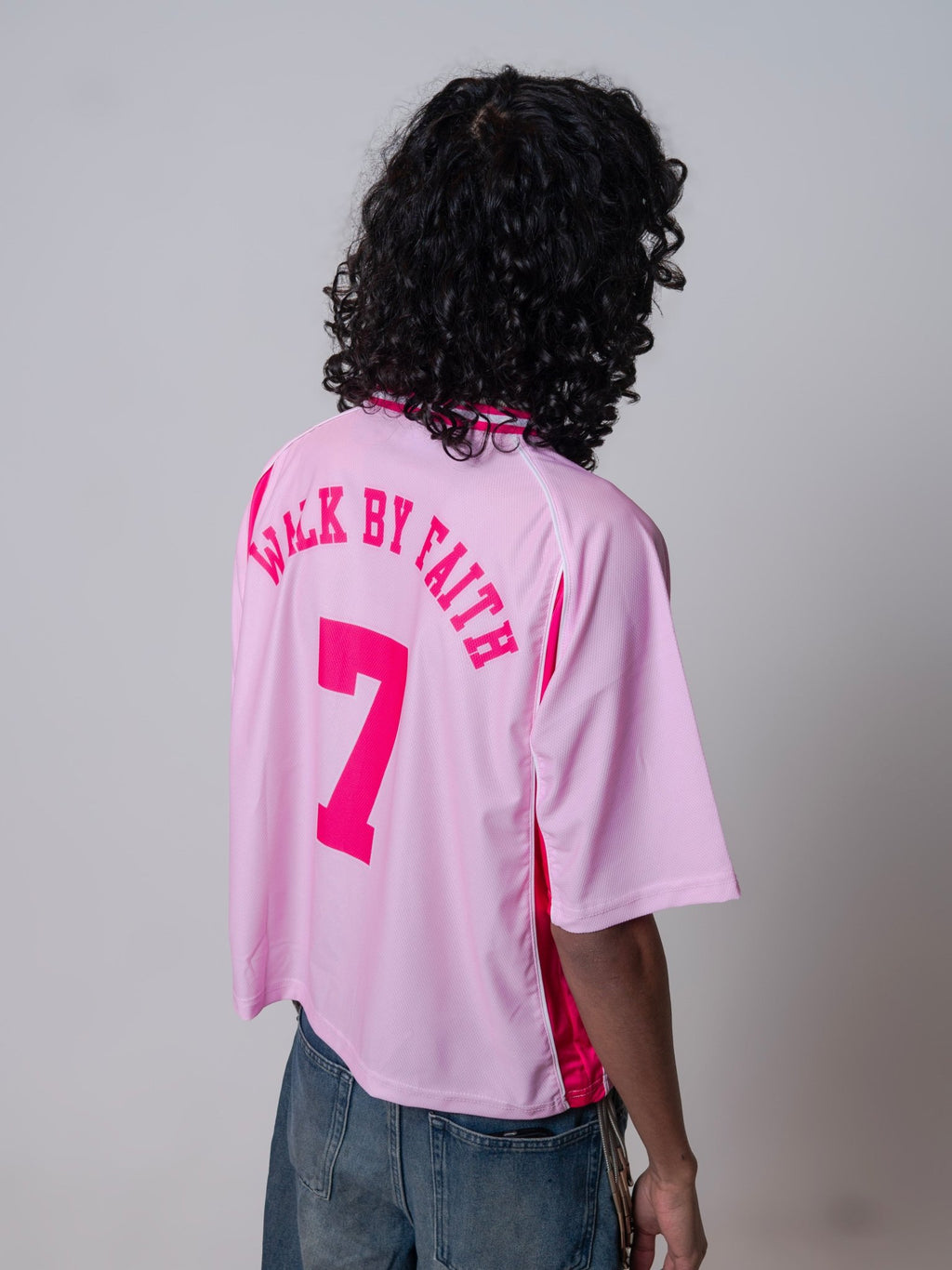 Walk By Faith Jersey - Rose Edition